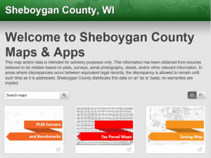 Sheboygan County Maps and Apps