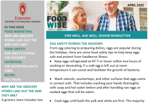 “Stay Well, Age Well” Senior Newsletters